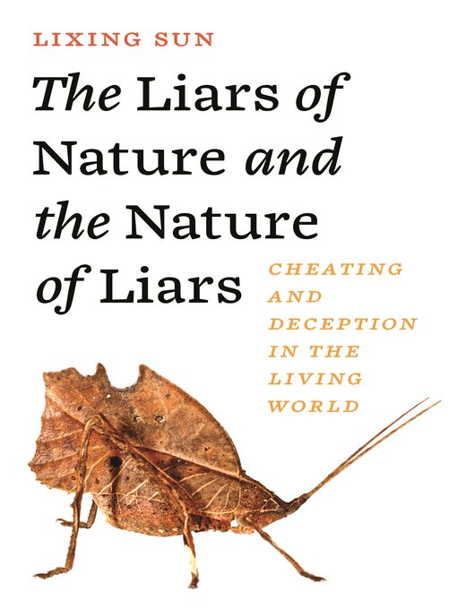 Title details for The Liars of Nature and the Nature of Liars by Lixing Sun - Available